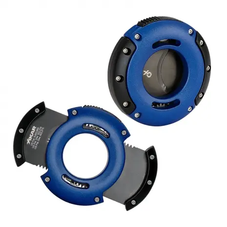 Xikar Xikar - Zigarrenschneider - Runder XO Cutter Schwarze Klinge - Blau Xikar Xikar - Zigarrenschneider - Runder XO Cutter Schwarze Klinge - Blau