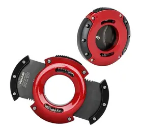 Xikar Xikar - Cigar Cutter - Round XO Cutter Black Blade - Red Xikar Xikar - Cigar Cutter - Round XO Cutter Black Blade - Red
