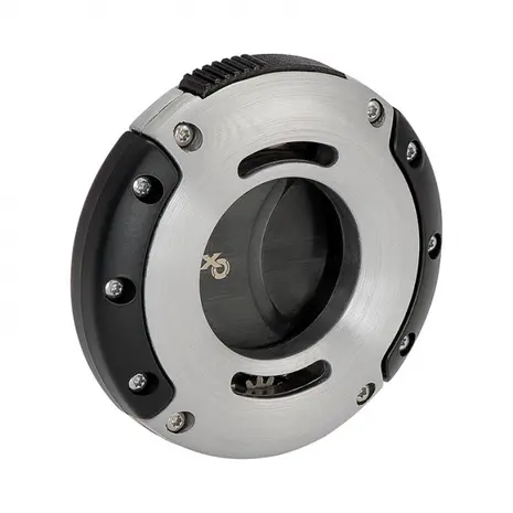 Xikar Xikar - Sigarenknipper - Round XO Cutter Black Blade - Silver Xikar Xikar - Sigarenknipper - Round XO Cutter Black Blade - Silver