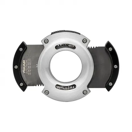 Xikar Xikar - Sigarenknipper - Round XO Cutter Black Blade - Silver Xikar Xikar - Sigarenknipper - Round XO Cutter Black Blade - Silver