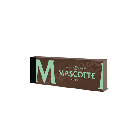 Mascotte Mascotte - Brown Tips - Display (50-stuks) Mascotte Mascotte - Brown Tips - Display (50-stuks)