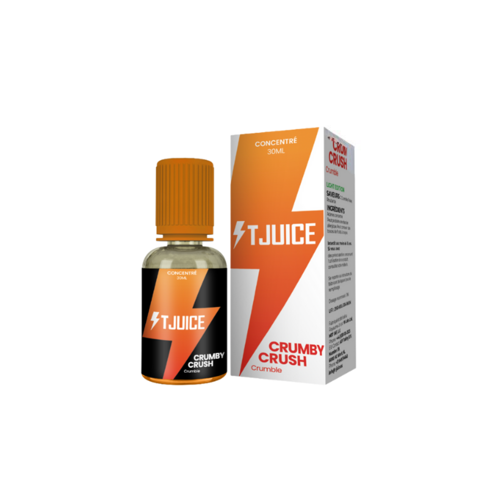 T-Juice Arôme Crumby Crush 30ml T-Juice Arôme Crumby Crush 30ml