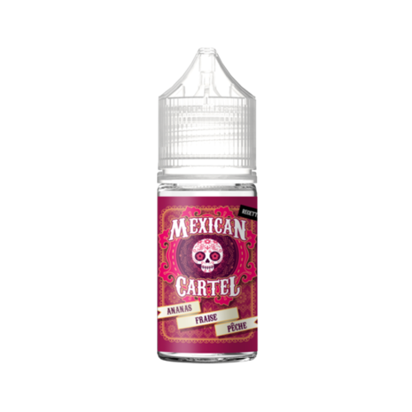 Mexican Cartel Ananas Fraise Pêche Arôme 30ml Mexican Cartel Ananas Fraise Pêche Arôme 30ml