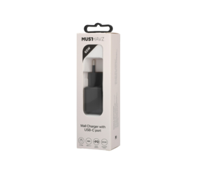 Musthavz Musthavz - 65W USB-C Wandladegerät - Schwarz Musthavz Musthavz - 65W USB-C Wandladegerät - Schwarz