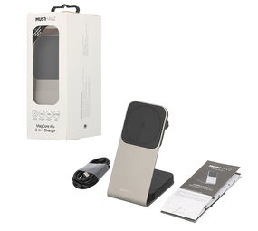Musthavz Musthavz - Chargeur 3-en-1 MagCore Alu Musthavz Musthavz - Chargeur 3-en-1 MagCore Alu