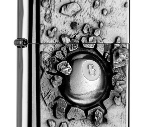 Zippo Zippo - Eight Ball Zippo Zippo - Eight Ball