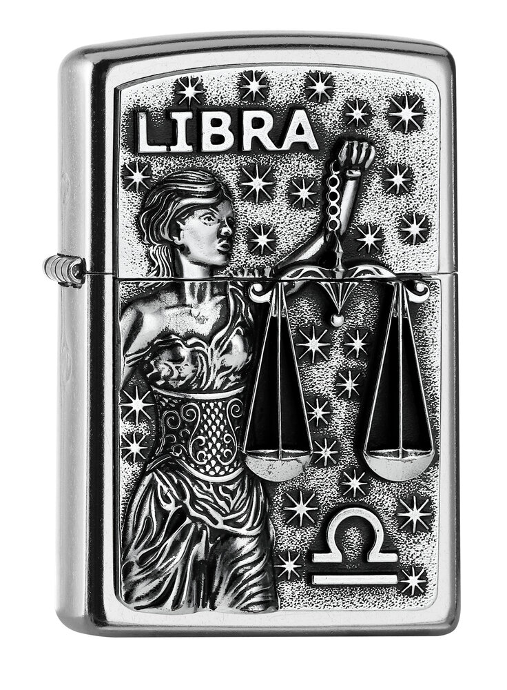 Zippo Zippo - Libra Tierkreis V19 Zippo Zippo - Libra Tierkreis V19
