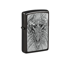 Zippo Zippo - Ebony Emblem Metal Dragon
