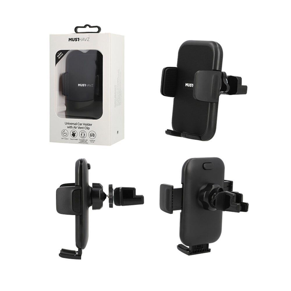 Musthavz Musthavz - Universal Car Holder - Air Vent Clip Musthavz Musthavz - Universal Car Holder - Air Vent Clip