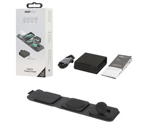 Musthavz Musthavz - MagTrio 3-in-1 - Faltbares Ladegerät Musthavz Musthavz - MagTrio 3-in-1 - Faltbares Ladegerät