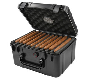Xikar Xikar Travel Humidor - 60 Cigar - Black Xikar Xikar Travel Humidor - 60 Cigar - Black