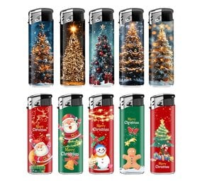 Lux Lux - Disposable lighter - Christmas Combi Set - Piezo Lux Lux - Disposable lighter - Christmas Combi Set - Piezo
