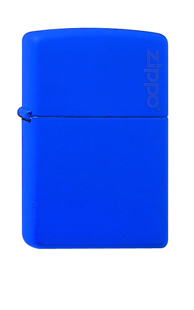 Zippo Zippo Regular - Royal Blue Matte w/ Zippo Logo Zippo Zippo Regular - Royal Blue Matte w/ Zippo Logo
