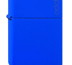 Zippo Zippo Regular - Königsblau Matt mit Zippo-Logo Zippo Zippo Regular - Königsblau Matt mit Zippo-Logo
