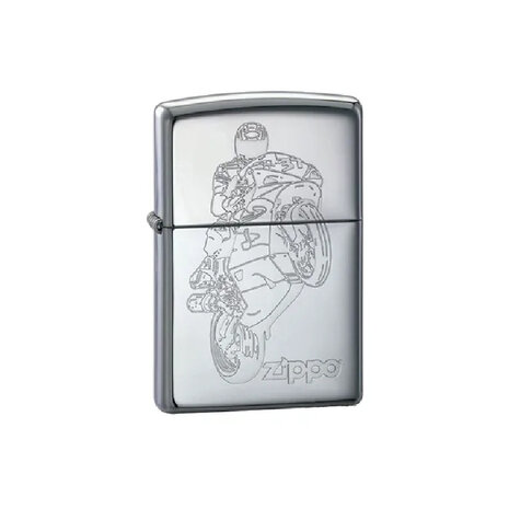 Zippo Zippo - Wheelie Emblem Zippo Zippo - Wheelie Emblem