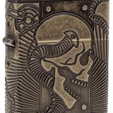Zippo Zippo - Steampunk en laiton antique Zippo Zippo - Steampunk en laiton antique