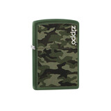 Zippo Zippo - Camo vert mat avec logo Zippo Zippo Zippo - Camo vert mat avec logo Zippo