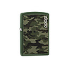 Zippo Zippo - Grün Matt Camo mit Zippo Logo Zippo Zippo - Grün Matt Camo mit Zippo Logo