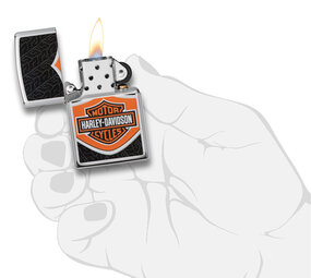 Zippo Zippo - Harley-Davidson Logo Noir et Orange Zippo Zippo - Harley-Davidson Logo Noir et Orange