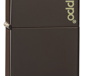 Zippo Zippo Regular - Brown Matte w/ Zippo Logo Zippo Zippo Regular - Brown Matte w/ Zippo Logo