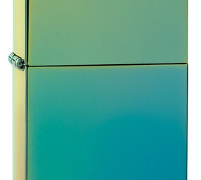 Zippo Zippo Regular - Hochglanz Blaugrün Zippo Zippo Regular - Hochglanz Blaugrün