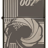 Zippo Zippo - James Bond Schwarzes Eis gelasert