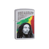 Zippo Zippo - Satin Chrom Bob Marley Er sang es Zippo Zippo - Satin Chrom Bob Marley Er sang es