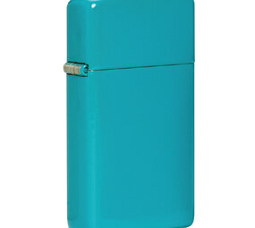 Zippo Zippo Slim - Plat Turquoise Zippo Zippo Slim - Plat Turquoise