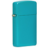 Zippo Zippo Slim - Flat Turquoise Zippo Zippo Slim - Flat Turquoise
