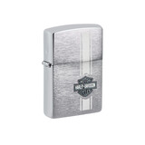 Zippo Zippo - Harley-Davidson Vertical Stripe Chrome Brushed