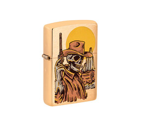 Zippo Zippo - Americana Wild West Skeleton Design
