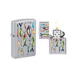 Zippo Zippo - Fishing Hooks Design Zippo Zippo - Fishing Hooks Design