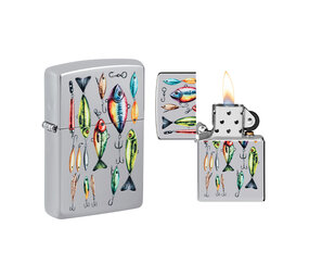 Zippo Zippo - Fishing Hooks Design Zippo Zippo - Fishing Hooks Design