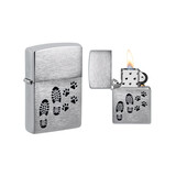 Zippo Zippo - Fußabdrücke Design Zippo Zippo - Fußabdrücke Design