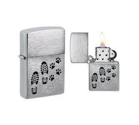 Zippo Zippo - Footprints Design