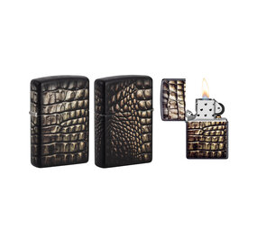 Zippo Zippo - Design aus Alligatorleder Zippo Zippo - Design aus Alligatorleder