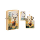 Zippo Zippo - Aquarelle Cerf Design