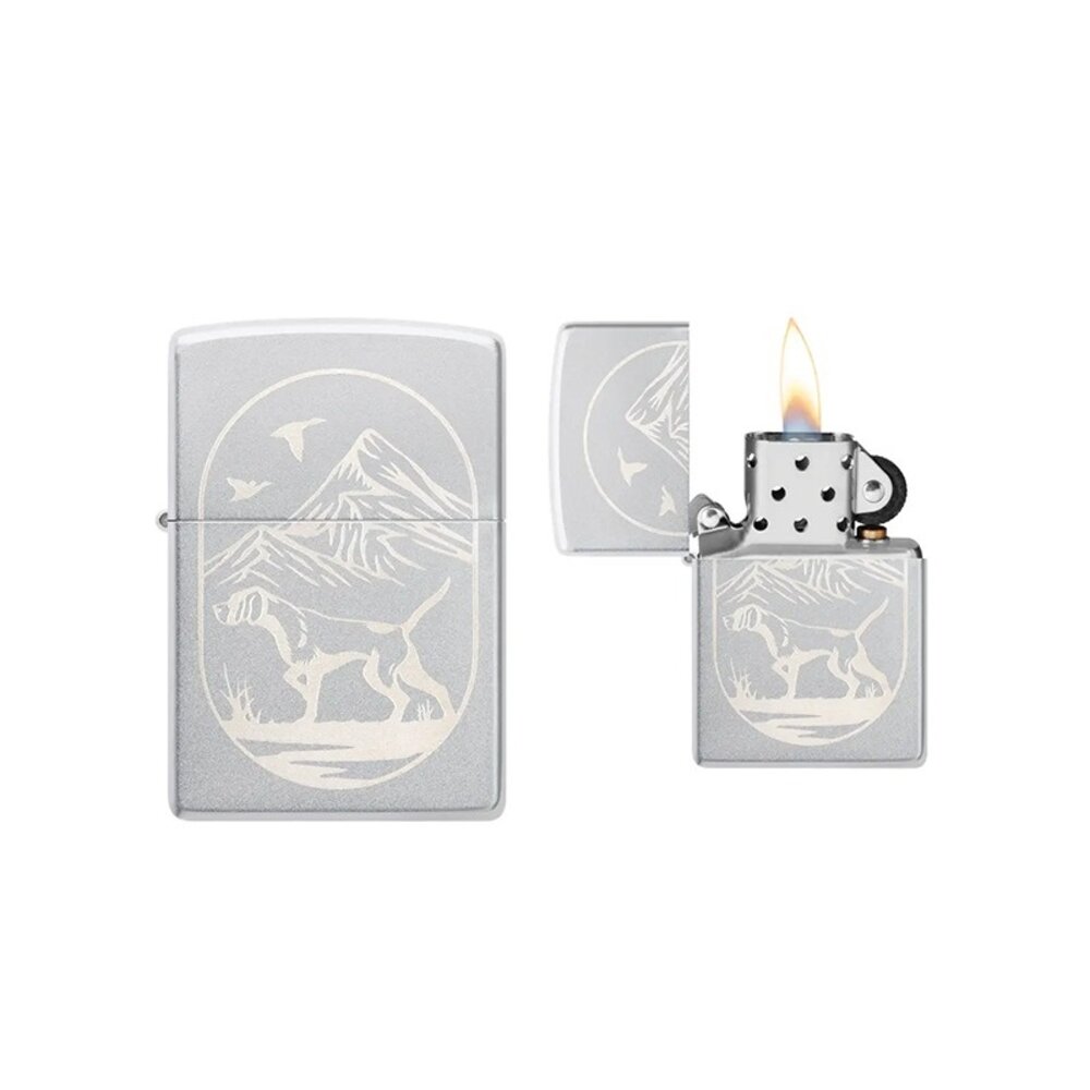 Zippo Zippo - Hunting Dog Design Zippo Zippo - Hunting Dog Design