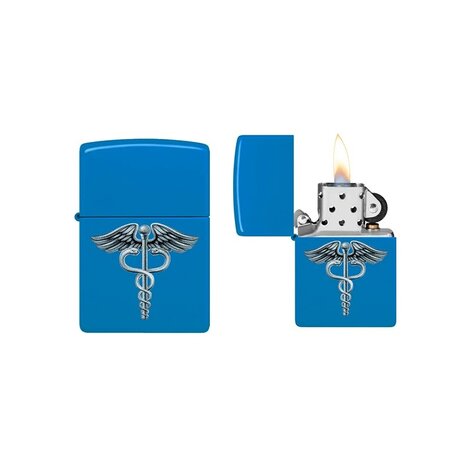 Zippo Zippo - Caduceus Symbol Design Zippo Zippo - Caduceus Symbol Design