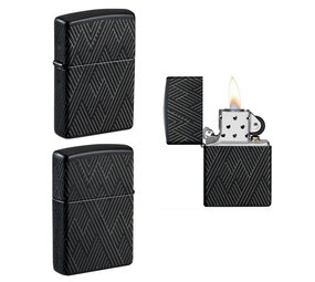 Zippo Zippo - Abstraktes Liniendesign Zippo Zippo - Abstraktes Liniendesign