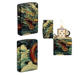 Zippo Zippo - Bunter Drache Design Zippo Zippo - Bunter Drache Design