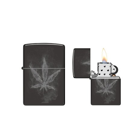 Zippo Zippo - Smokey Leaf Design Zippo Zippo - Smokey Leaf Design