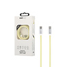 Musthavz Musthavz - Magnetischer Draht Stylecolor USB-C Kabel - Gelb Musthavz Musthavz - Magnetischer Draht Stylecolor USB-C Kabel - Gelb