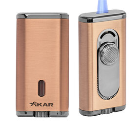 Xikar Xikar - Briquet - Verano Flat JetFlame - Bronze à canon Xikar Xikar - Briquet - Verano Flat JetFlame - Bronze à canon