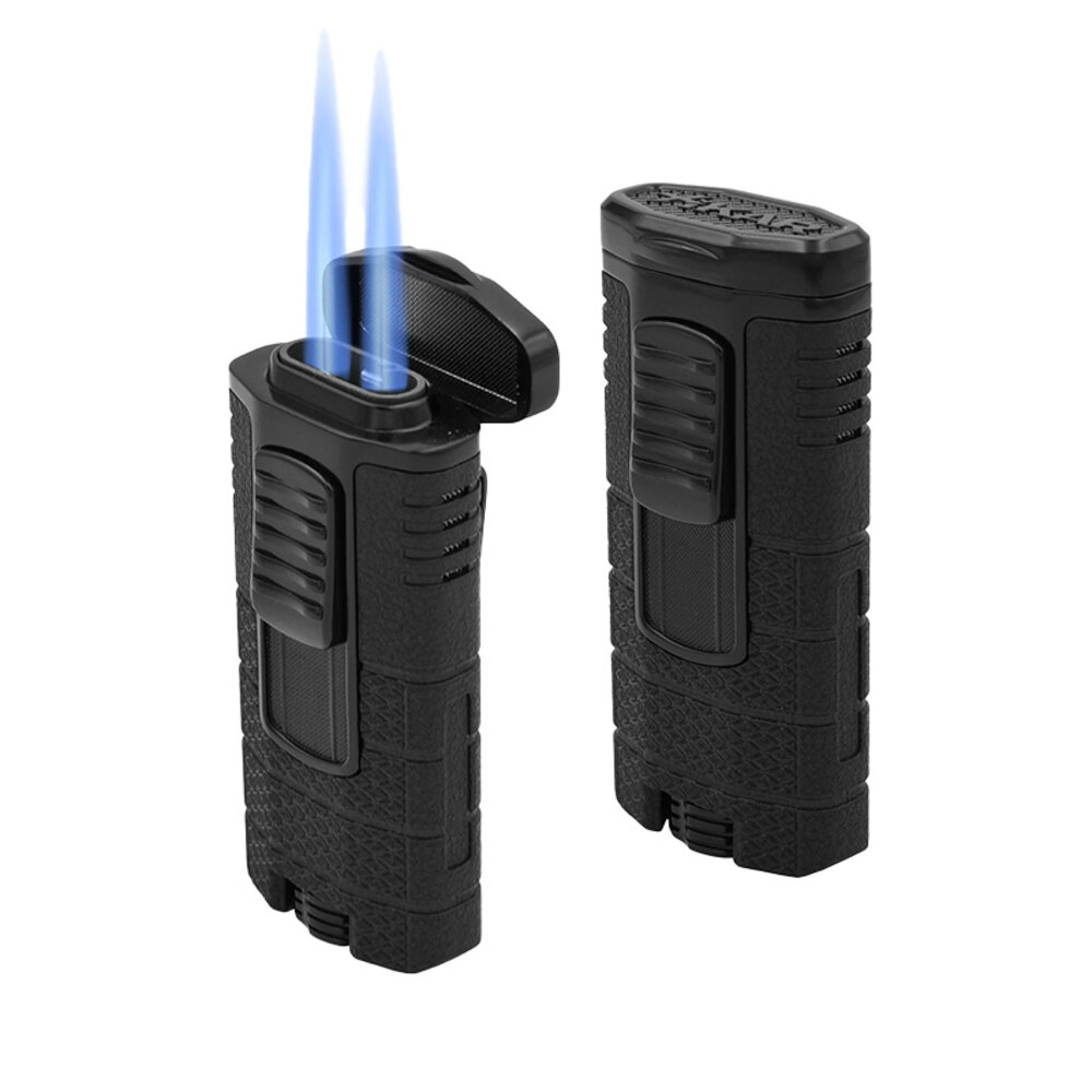 Xikar Xikar - Lighter - Tactical Triple JetFlame - Black