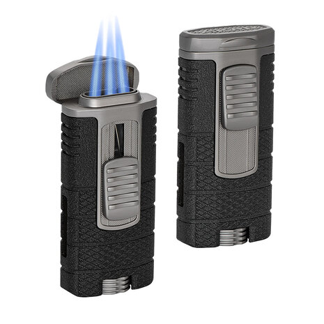 Xikar Xikar - Lighter - Tactical Triple JetFlame - Black