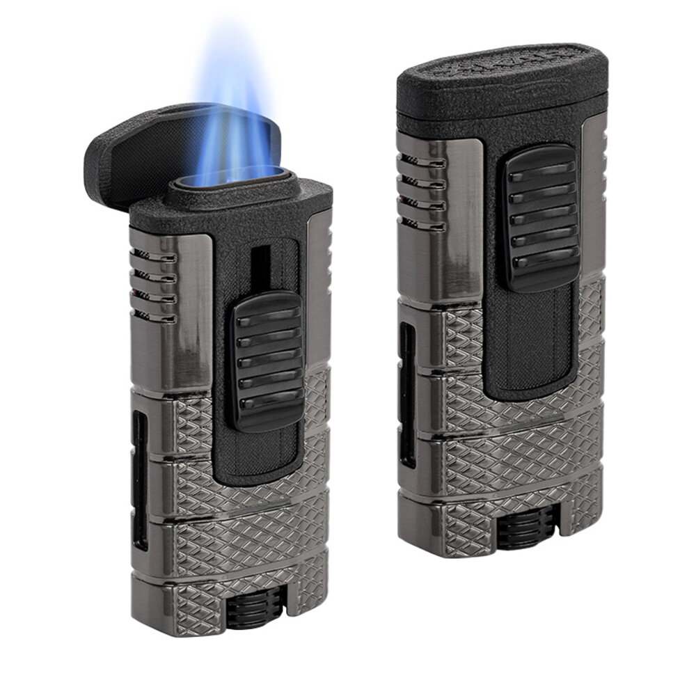 Xikar Xikar - Lighter - Tactical Triple JetFlame - Black