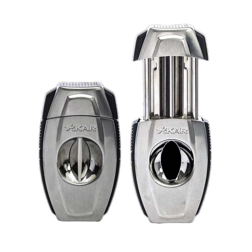 Xikar Xikar - Coupe-cigare - Flip Dual Cutter - Chrome brossé Xikar Xikar - Coupe-cigare - Flip Dual Cutter - Chrome brossé