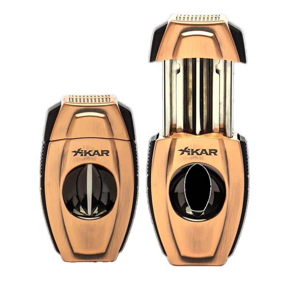 Xikar Xikar - Coupe-cigare - Flip Dual Cutter - Chrome brossé Xikar Xikar - Coupe-cigare - Flip Dual Cutter - Chrome brossé