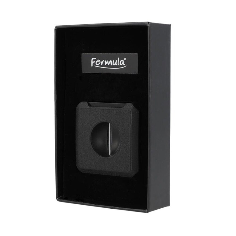 Formula Formel - Zigarrenschneider V-Cut + Bohrer + Luftstift - Silber Formula Formel - Zigarrenschneider V-Cut + Bohrer + Luftstift - Silber